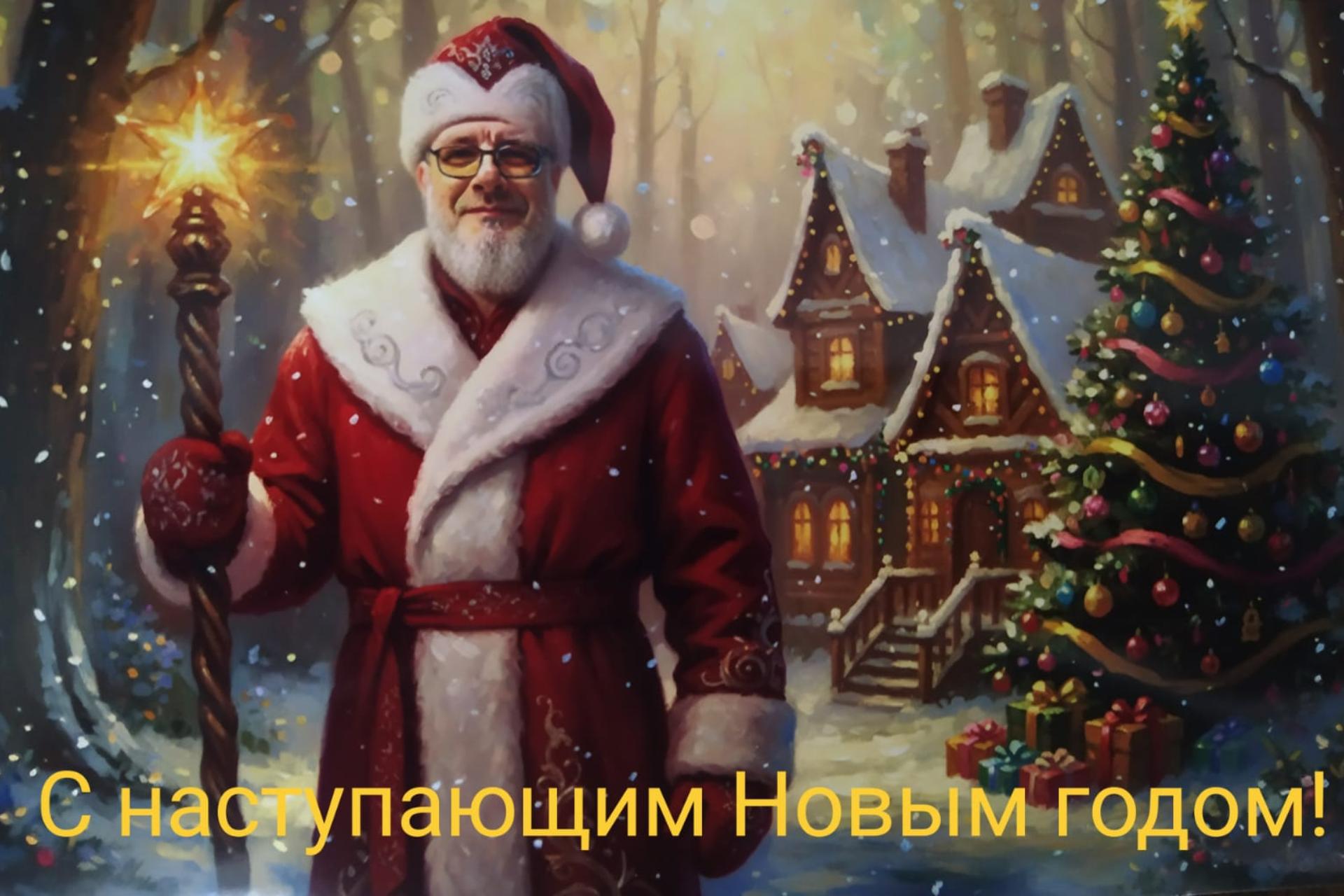 С НОВЫМ ГОДОМ И РОЖДЕСТВОМ ВАС!